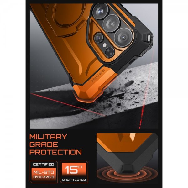 Supcase Samsung Galaxy S26 Ultra Skal UB Grip MagSafe Orange