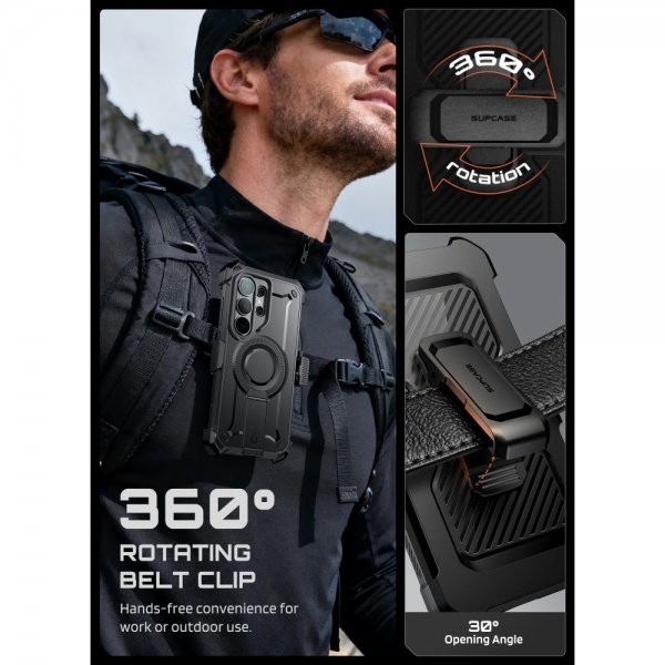 Supcase Samsung Galaxy S26 Ultra Skal UB Pro MagSafe Svart