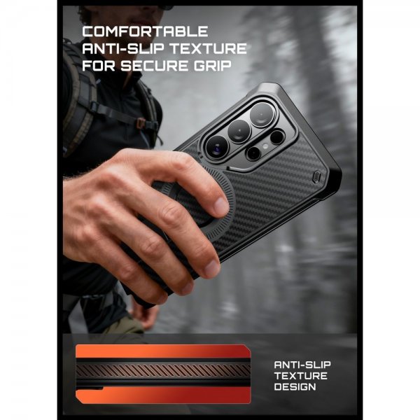 Supcase Samsung Galaxy S26 Ultra Skal UB Pro MagSafe Aramid Svart