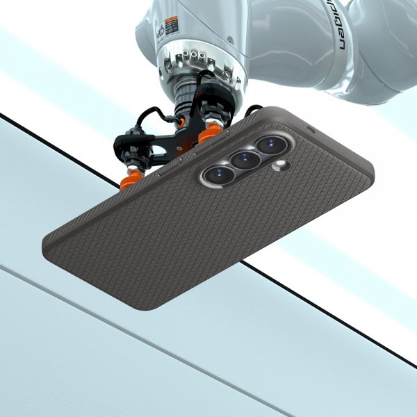 Spigen Samsung Galaxy S26 Skal Liquid Air Marble Gray