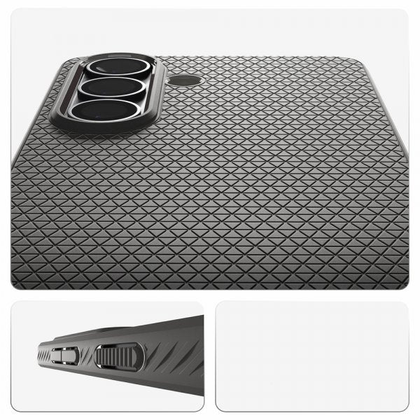 Spigen Samsung Galaxy S26 Skal Liquid Air Marble Gray