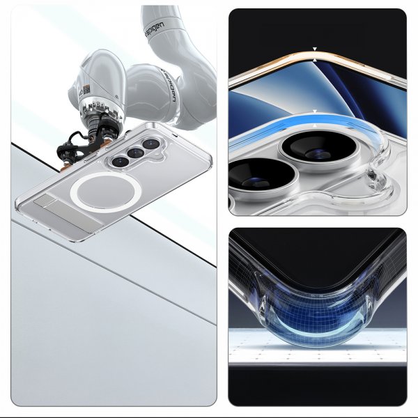 Spigen Samsung Galaxy S26 Plus Skal Ultra Hybrid S MagFit Clear White