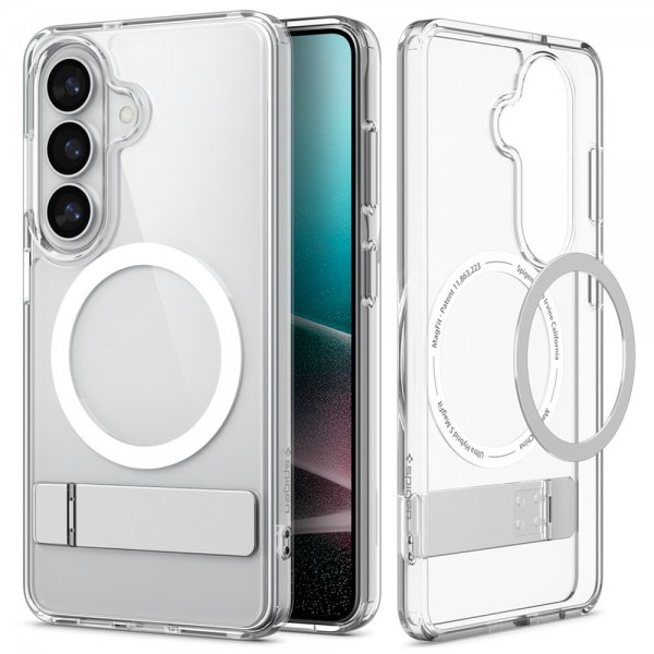 Spigen Samsung Galaxy S26 Plus Skal Ultra Hybrid S MagFit Clear White