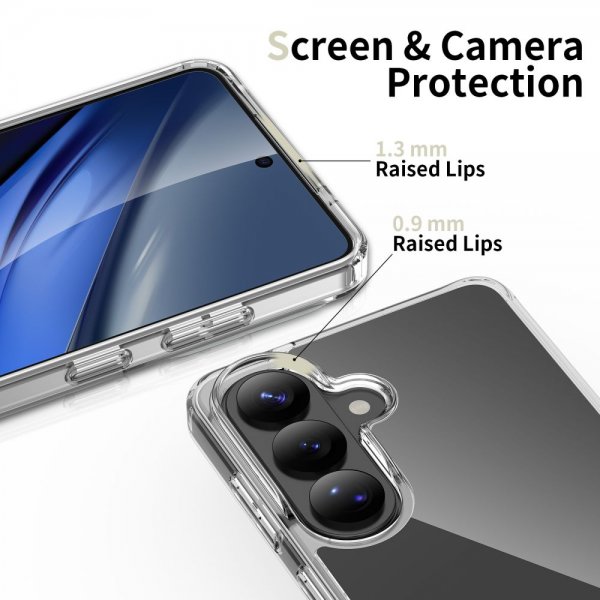 Tech-Protect Samsung Galaxy S26 Skal FlexAir Hybrid Transparent