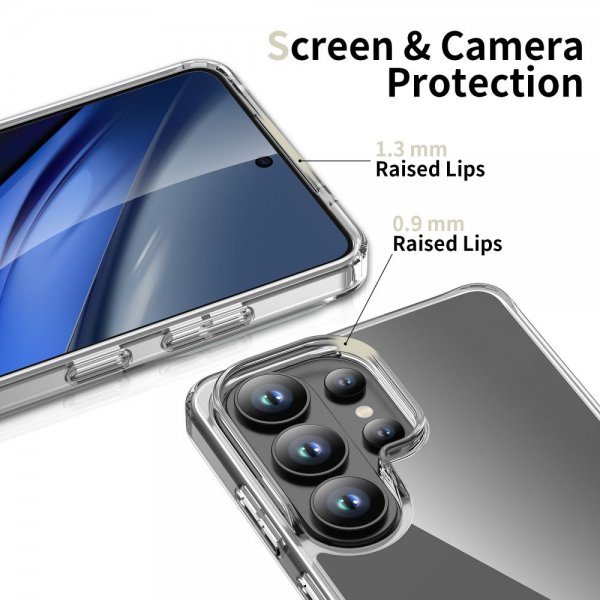 Tech-Protect Samsung Galaxy S26 Ultra Skal FlexAir Hybrid Transparent