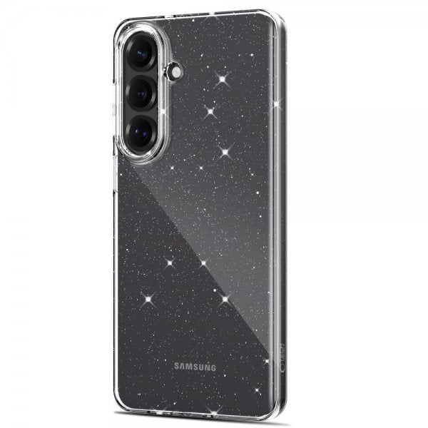 Tech-Protect Samsung Galaxy S26 Skal FlexAir Transparent Glitter