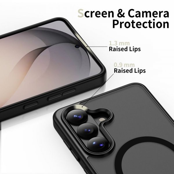 Tech-Protect Samsung Galaxy S26 Plus Skal MagMat MagSafe Matt Svart