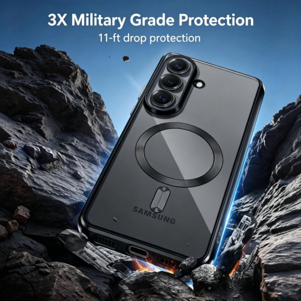 Tech-Protect Samsung Galaxy S26 Skal MagFlex MagSafe Svart