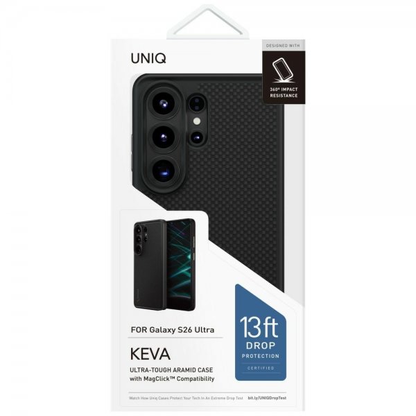 UNIQ Samsung Galaxy S26 Ultra Skal Keva MagClick Svart