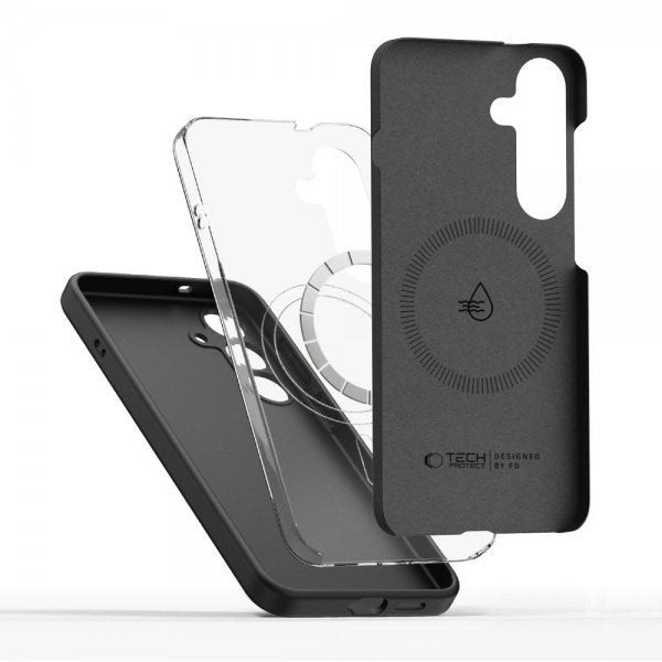 Tech-Protect Samsung Galaxy S26 Skal Silicone MagSafe Svart