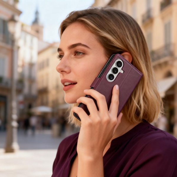 Tech-Protect Samsung Galaxy S26 Fodral Wallet Röd