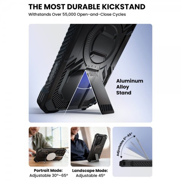Supcase Samsung Galaxy S26 Ultra Skal ArmorBox Clip MagSafe Svart