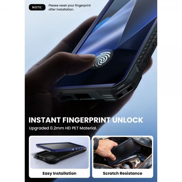Supcase Samsung Galaxy S26 Ultra Skal ArmorBox Clip MagSafe Blå