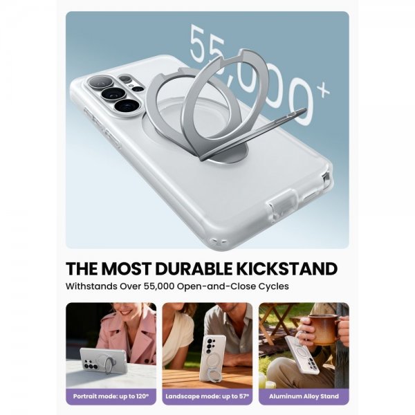Supcase Samsung Galaxy S26 Ultra Skal Cosmo MagSafe Vit