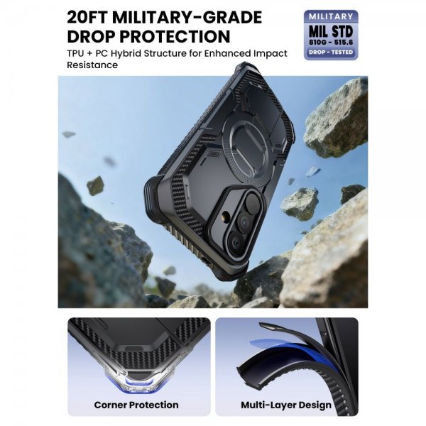 Supcase Samsung Galaxy S26 Skal ArmorBox MagSafe Svart