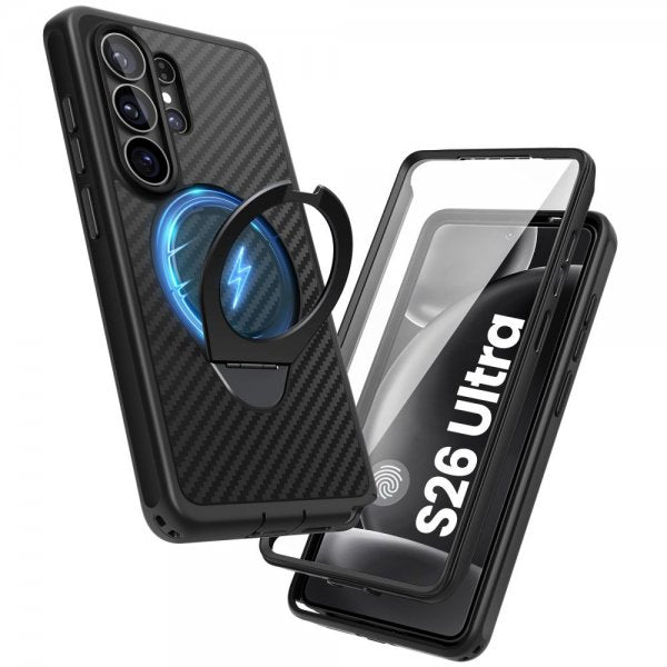 Supcase Samsung Galaxy S26 Ultra Skal Cosmo MagSafe Kevlar Svart