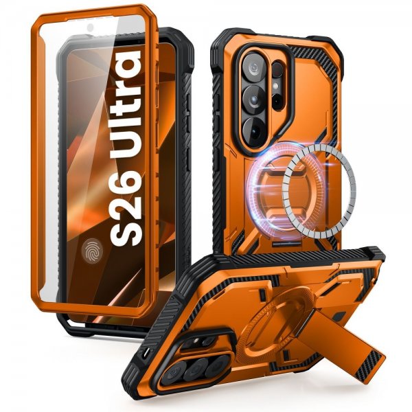 Supcase Samsung Galaxy S26 Ultra Skal ArmorBox MagSafe Orange