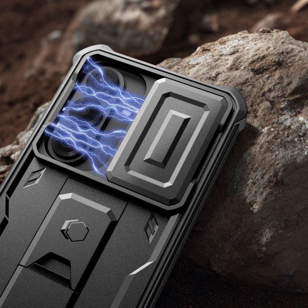 Tech-Protect Samsung Galaxy S26 Skal Kevlar Cam+ Svart
