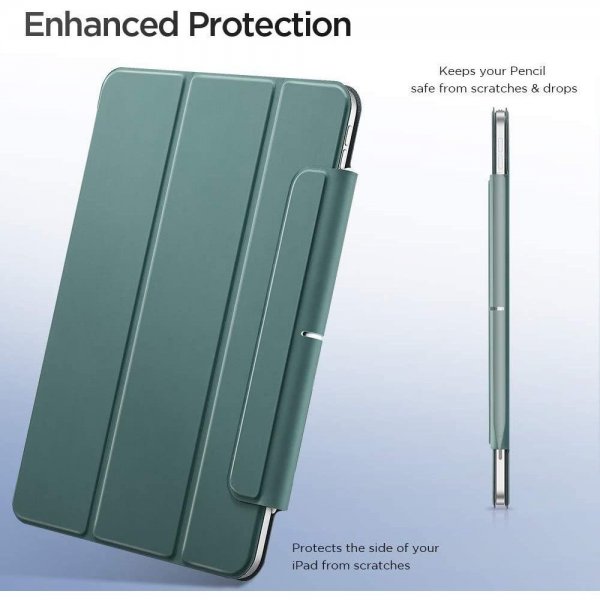 ESR iPad Air 10.9 (gen 4/5) Fodral Rebound Magnetic Grön