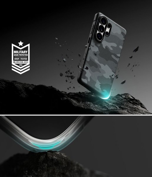 Ringke Samsung Galaxy S26 Ultra Skal Onyx Magnetic Camo Black