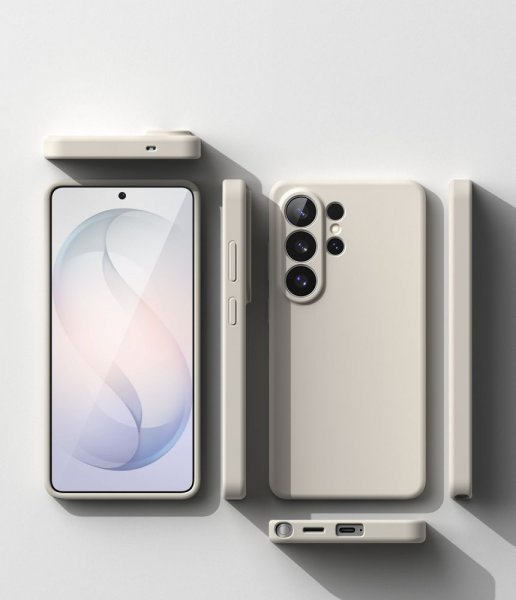 Ringke Samsung Galaxy S26 Ultra Skal Silicone Magnetic Beige