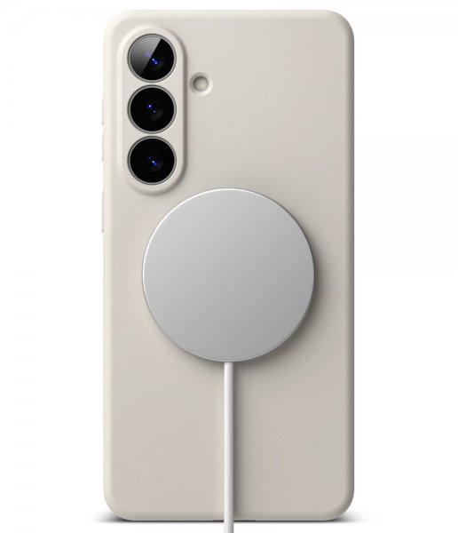 Ringke Samsung Galaxy S26 Plus Skal Silicone Magnetic Beige
