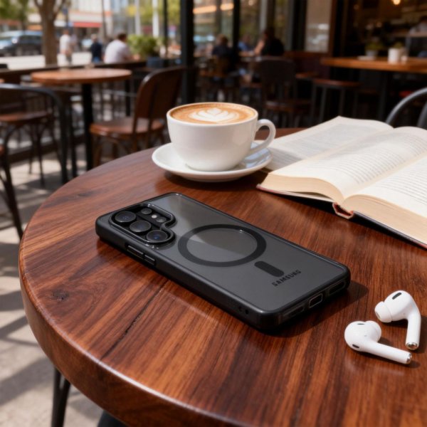 Tech-Protect Samsung Galaxy S26 Ultra Skal MagMat MagSafe Svart