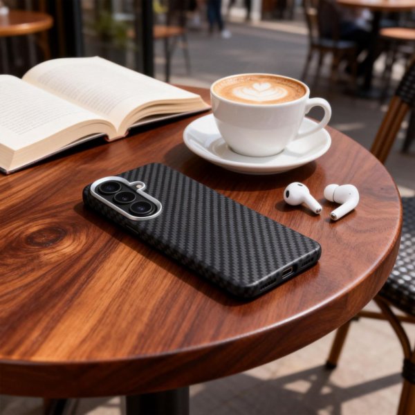 Tech-Protect Samsung Galaxy S26 Skal Ion Carbon MagSafe Svart