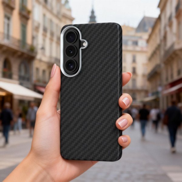Tech-Protect Samsung Galaxy S26 Skal Ion Carbon MagSafe Svart