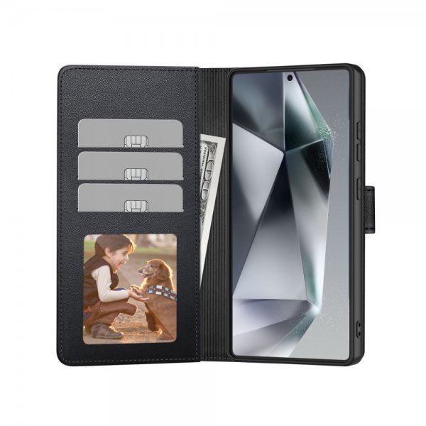 Tech-Protect Samsung Galaxy A57 Fodral Wallet Svart