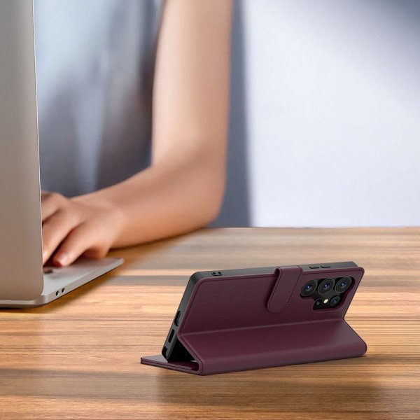 Tech-Protect Samsung Galaxy A36/A56/A37 Fodral Wallet Röd
