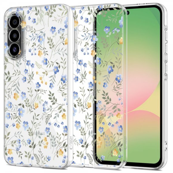 Tech-Protect Samsung Galaxy A57 Skal FlexAir Blommönster