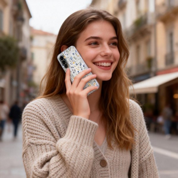 Tech-Protect Samsung Galaxy A37 Skal FlexAir Blommönster