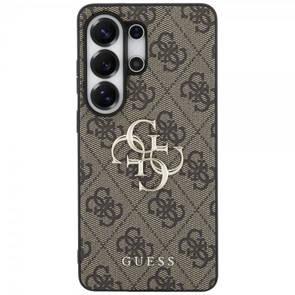 Guess Samsung Galaxy S26 Ultra Skal 4G Metal Logo Brun