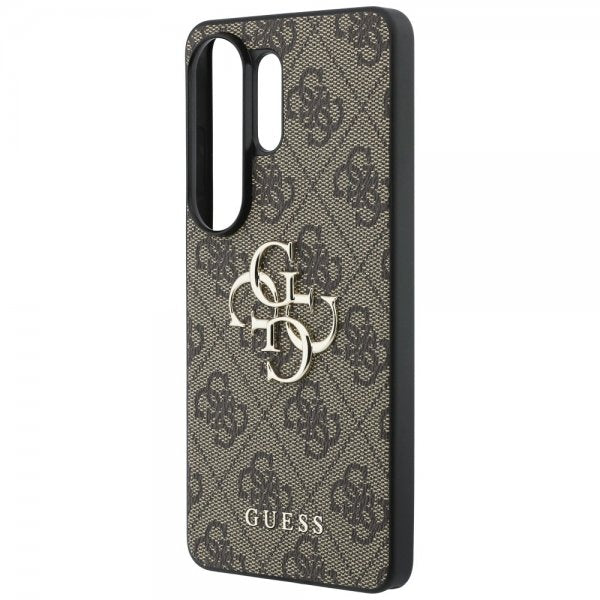 Guess Samsung Galaxy S26 Ultra Skal 4G Metal Logo Brun
