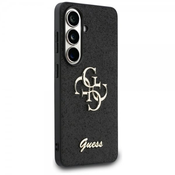 Guess Samsung Galaxy S26 Skal Fixed Glitter Svart