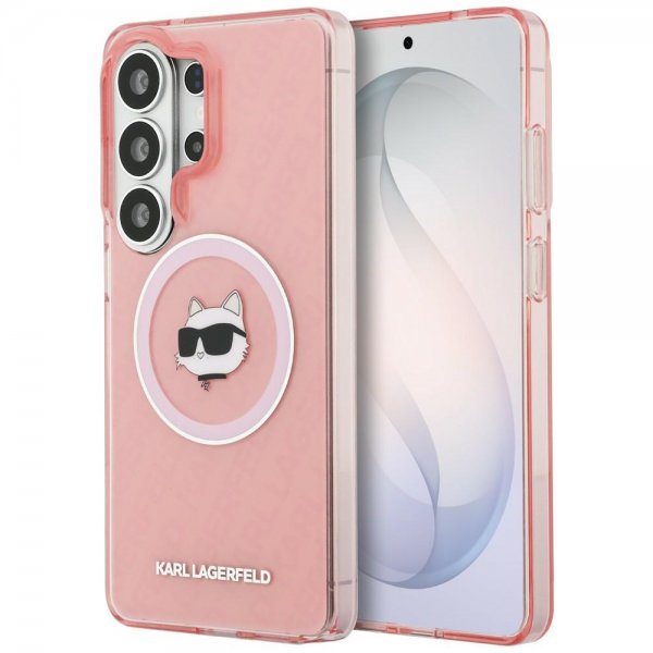 Karl Lagerfeld Samsung Galaxy S26 Ultra Skal Choupette MagSafe Rosa