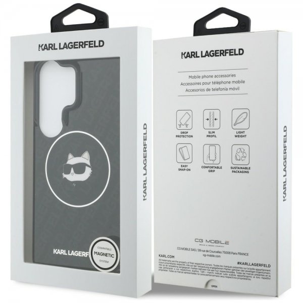 Karl Lagerfeld Samsung Galaxy S26 Ultra Skal Choupette MagSafe Svart
