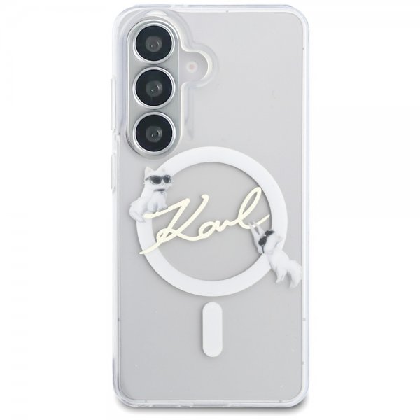 Karl Lagerfeld Samsung Galaxy S26 Skal Script MagSafe Transparent