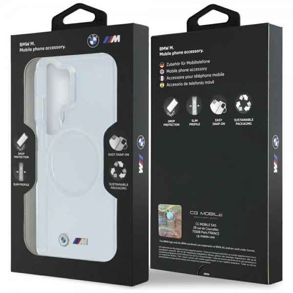 BMW Samsung Galaxy S26 Ultra Skal Metal Logo MagSafe Transparent