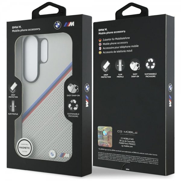 BMW Samsung Galaxy S26 Ultra Skal Tricolor MagSafe Grå