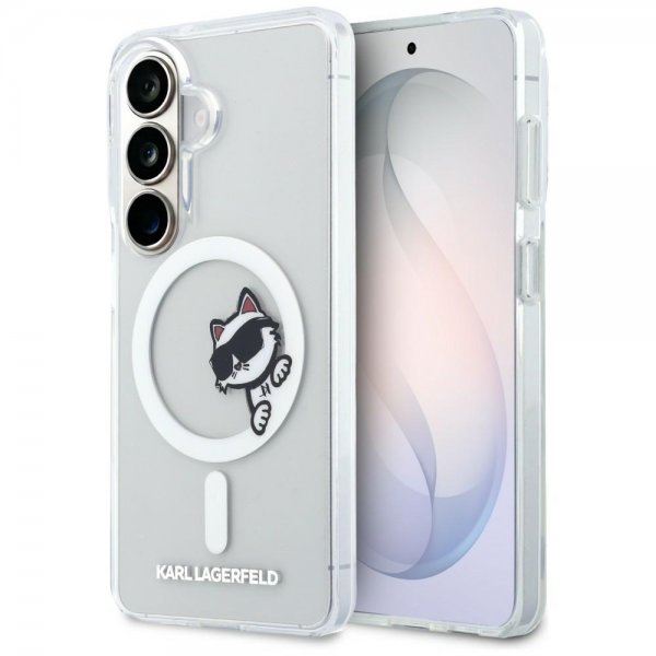 Karl Lagerfeld Samsung Galaxy S26 Plus Skal Choupette Peekaboo MagSafe Transparent
