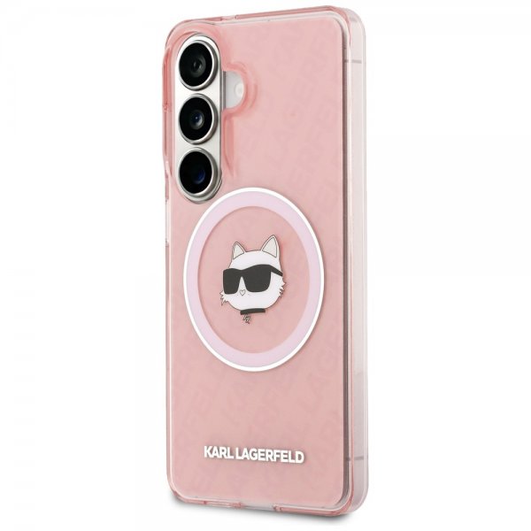 Karl Lagerfeld Samsung Galaxy S26 Plus Skal Choupette MagSafe Rosa