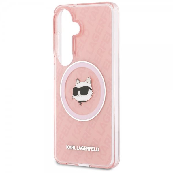 Karl Lagerfeld Samsung Galaxy S26 Plus Skal Choupette MagSafe Rosa
