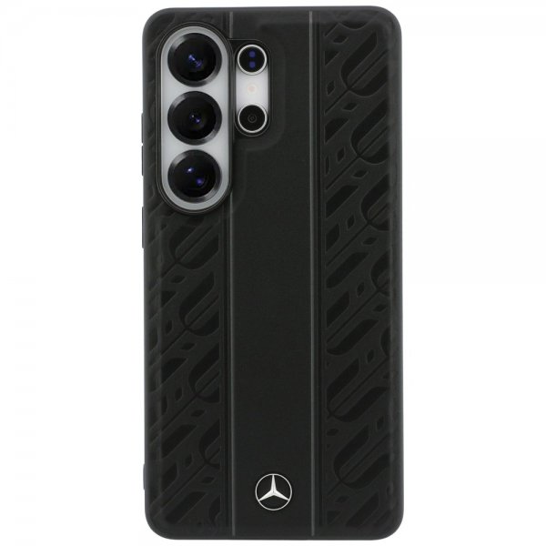Mercedes Benz Samsung Galaxy S26 Ultra Skal Laurel Leaves Stripes MagSafe Svart