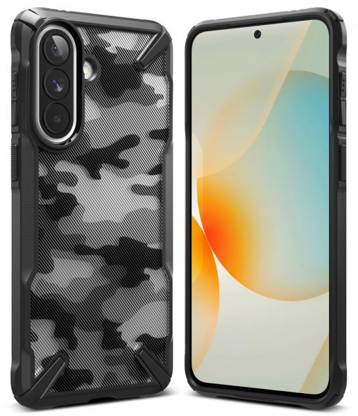 Ringke Samsung Galaxy A57 Skal Fusion X Camo Black