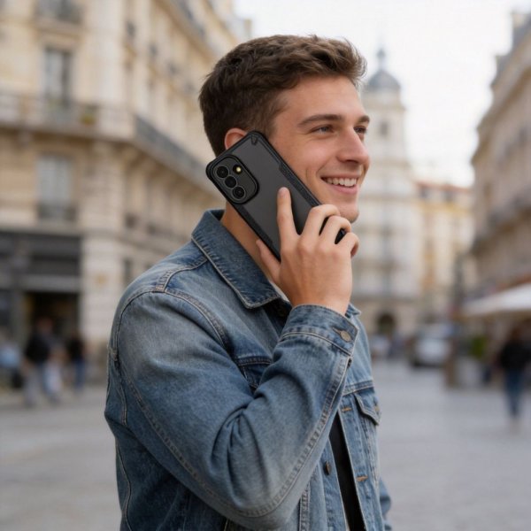 Tech-Protect Samsung Galaxy A37 Skal Rugged Shield Svart