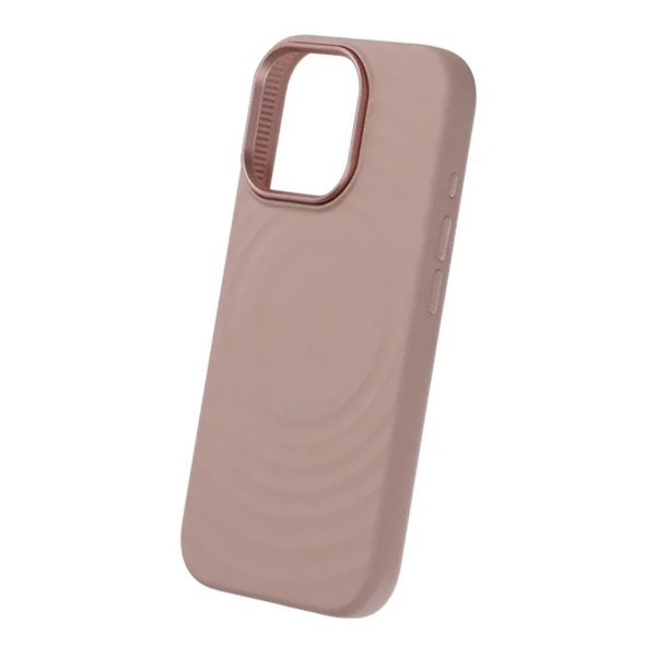 iPhone 17 Skal Silikon MagSafe Rosa