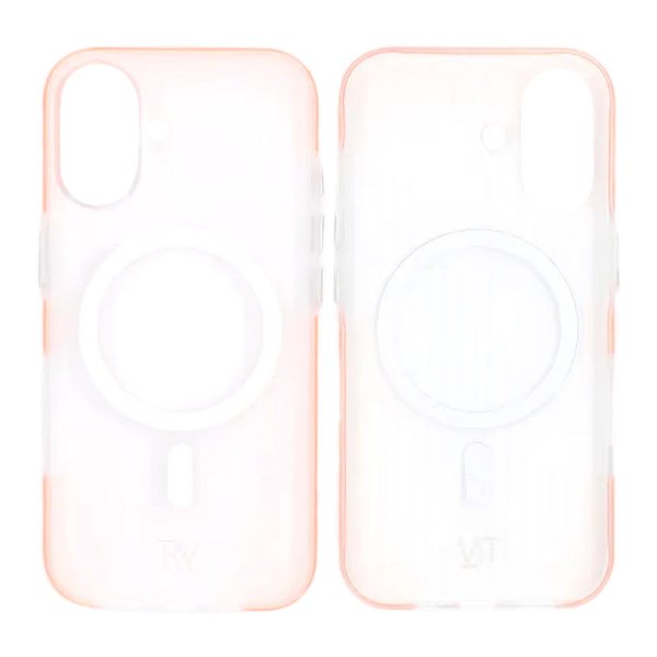Rvelon iPhone 17 Skal Korrugerad MagSafe Orange