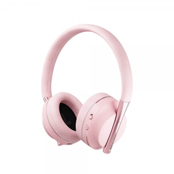 Happy Plugs Play Youth Headphones Rosa Guld